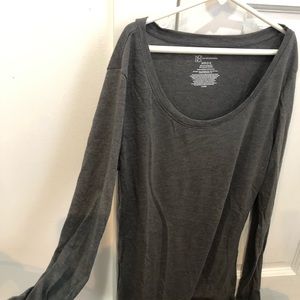 Comfy, soft grey long sleeve